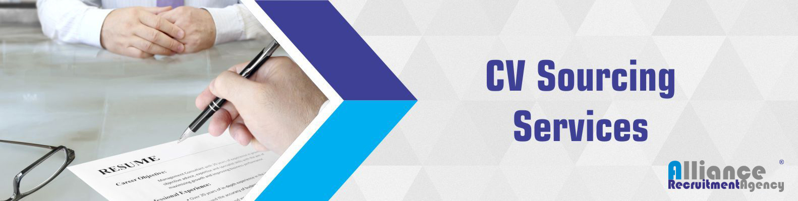 CV Sourcing | Resume Sourcing Services - Alliance Recruitment Agency
