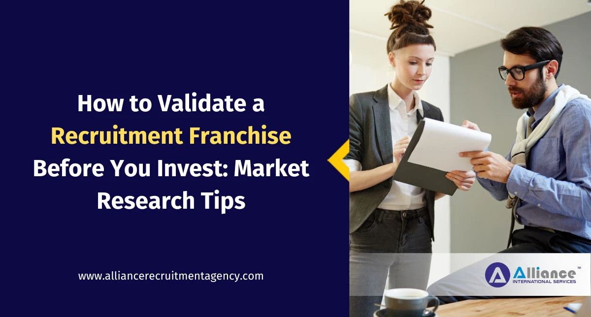 Steps to Validate a Recruitment Franchise Before Investing Checklist for validating a recruitment franchise opportunity