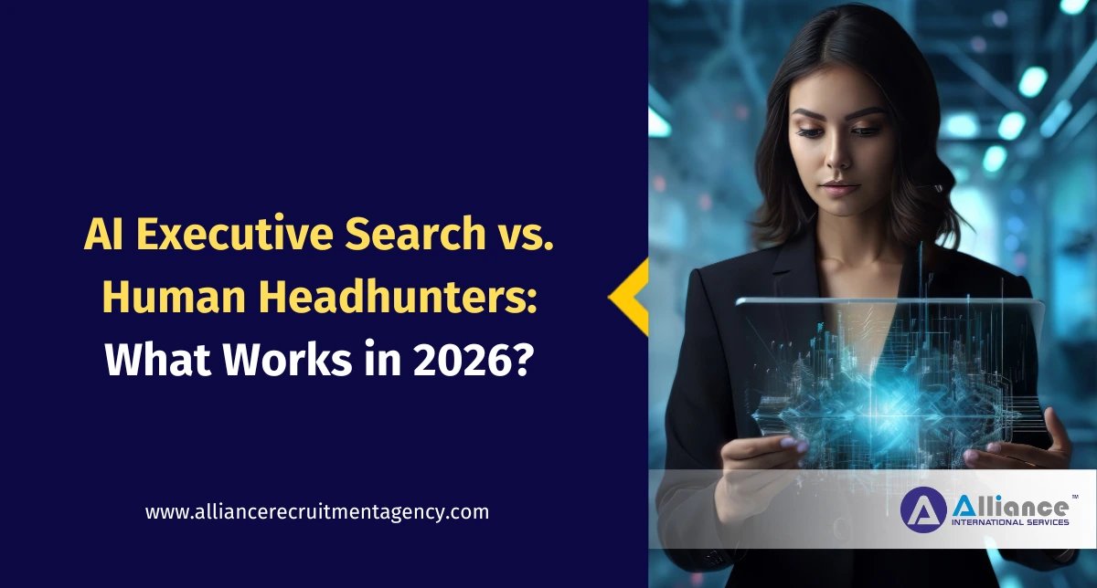 ai executive search vs human headhunters