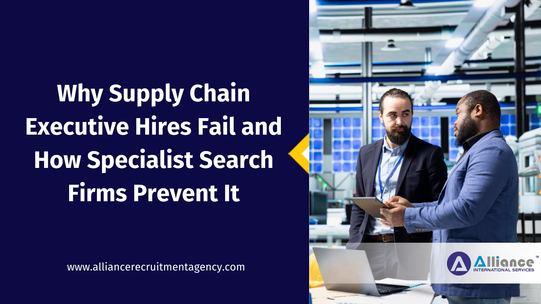 Supply Chain Executive Hires Fail and How Specialist Search Firms
