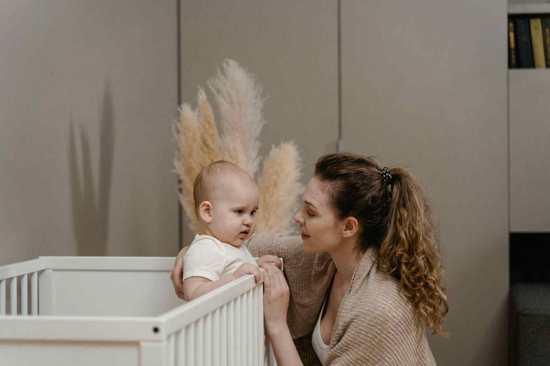 Night nanny caring for a newborn overnight